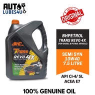BHP Trans Revo 4X 10W40 Semi Synthetic 7.5L - BHP Diesel & Petrol Engine Oil
