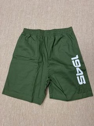 $80 最後一條❗️ 原價$400 30-34” 全新 英國 牌子 DEMOS腰 鬆身 1945 二戰 軍綠 厚身斜布 chef 主廚 短褲 army green cotton chinos shor