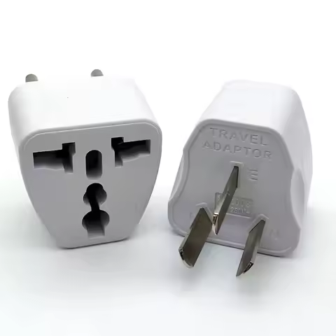 US EU Universal to AU Australia 3 pin Plug AC Power Adapter Travel Converter