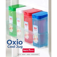 Oxio Cool Jug 1.5 Lt Plastic Refrigerator Drinking Water Bottle Pitcher Bottle lion star bassichome