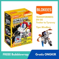 Transformers Defender Version 05 Traitor to Tyranny Action Figure Metal PVC Plastic DV05