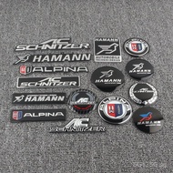 The new product is suitable for BMW side emblem modification to Alpina AC Harman metal car emblem sc