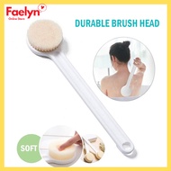 Soft Bath Scrubber Body Brush Shower Scrubber Back Brush with Long Handle