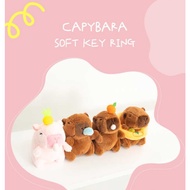 Capybara Plush Keychain(1 plush keychain)