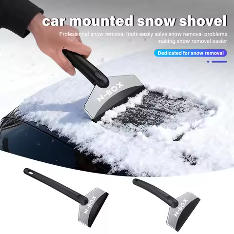 For Honda Car Snow Brush Cleaning Shovel Glass Ice Scrapers Tool Accessories Mugen Fit Vezel HRV Cit