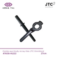 COMBO stirring rod and removal handle used for JTC OmniBlend blender made of Polycarbonate plastic
