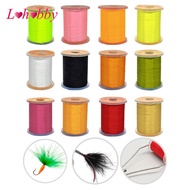 [Lohobby] Fly Tying Thread 70 Denier Thread Fly Tying Wire in Standard Bobbins Fluorescent Fly Tying