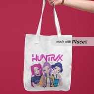 HUNTRIX TOTEBAG / KPOP DEMON HUNTERS BAG / HUNTRIX TOTEBAG