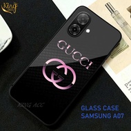 HP Casing Samsung A07 4G/5G Softcase Glass Glossy Samsung A07 4G/5G Case Samsung A07 4Ghp/5G - K23