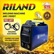 SYK RILAND ARC 250DT Heavy Duty Welding Machine Mesin Welding Besi Mesin Kimpalan + Free Gift