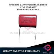 MESIN ORIGINAL CAPACITOR 4.7uF 475J 630V CBB22 CAPACITOR MYLAR Welding Machine 475J 630V Cbb22 4.7Uf