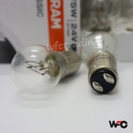 Original Osram Bulb 24v 1141 P21w 1016 P21w/5w  Brake Bulb Reverse Bulb 1Box10Pcs