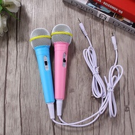 Han Wired Microphone Lightweight Singing Mechine Home Kids Musical Toy Easy Use No  Portable Handheld Microphone SG