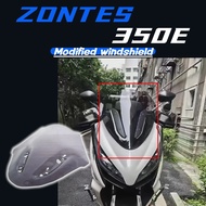 For zontes 350e 350E E350 350 E ZT350T-E ZT350E Motorcycle Accessories Windshield Sport Wind Viser V
