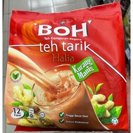 BOH TEH TARIK GINGER/GINGER (Less Sweet/ Lose Sweet) 12sX26g