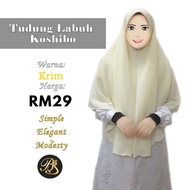 Tudung Labuh koshibo l Tudung Sekolah l Tudung Umrah l Bidang 55 50 & 60