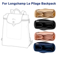 [SG SELLER] Felt Insert Bag Organizer For Longchamp Le Pliage Backpack Organiser Travel Inner Purse 