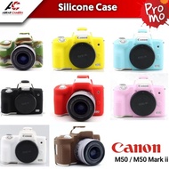Silicone Case Kamera Canon EOS M50 / M50 Mark ii Karet Pelindung Body