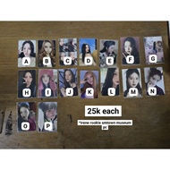 Red Velvet RV Irene Seulgi Wendy Joy Yeri Photocard Pc