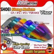 Shoei Siang Malam Visor CJ1 / AX3 / V10 / JF2 J Stream Jack / JF3 J Force /TSR & Copy Helmet all com