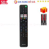 Remote điều khiển tivi SONY Mã 03 RMF-TX520U điều khiển TV Sony các dòng tivi 55in 4K - Tặng kèm pin