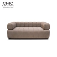 CHIC REPUBLIC PORTAGE/2โซฟา 2 ที่นั่ง - สี น้ำตาล  เขียว