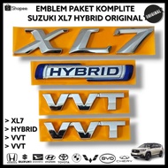 SUZUKI Complete Package Emblem XL7 HYBRID ChromeSUZUKI XL7 HYBRID VVT Trunk & Side Emblem/Original