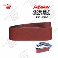 CARBO PANEL 100mm x 610mm (4'' x 24") Sanding Belt/ Sanding Cloth Belt for sander DCA/MAKITA
