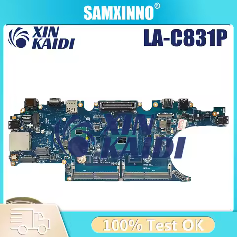 For Dell Latitude E5470 Laptop Motherboard LA-C831P 0476JC 02MMKG 0792TC I5-6300HQ/6440HQ I7-6820HQ 