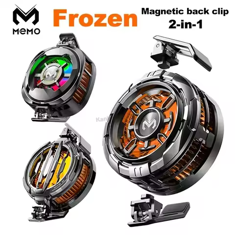 MEMO CX06 CX07 CX08 Frozen Mobile Phone PUBG Game Cooler Semiconductor Cooling Radiator Magnetic Bac