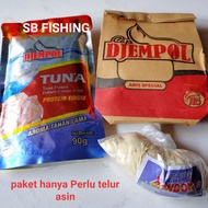 Umpan pancing - ( Bondon - Djempol amis - Tuna djempol ) Umpan ikan mas harian praktis