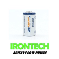 RAMWAY ER14250 1/2AA 3.6V 1200mAh 14250 PLC Lithium Battery