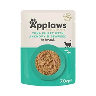 Applaws Pouch Tuna Fillet With Anchovy And Seaweed (Cats) 70g
