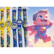 (K28) Jam Tangan Digital Superman / DC Casual Kids Watch