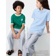 UNIQLO KIDS Linen Blend Wide Easy Pants