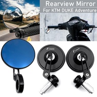 Motorcycle 360° Swivel Universal Handle Bar End rizoma CNC Rearview Mirror For KTM DUKE 125 390 200 