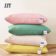 JJT [จัดส่งฟรี]หมอน หมอนกันยุง นุ่มสบาย หมอนผ้ากำมะหยี่ขนเป็ด1,หมอนรองคอกระดูกสันหลังเดี่ยวหมอนสำหรับผู้ใหญ่