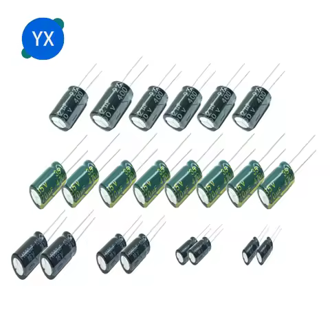 10V 16V 25V 35V 50V 63V Aluminum Electrolytic Capacitor2.2 3.3 4.7 5.6 10 22 33 100 220 330 470 1000