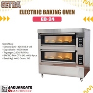 GETRA Electric Baking Oven ED-24 / Electrik Oven 2 Deck 4 Loyang ED 24
