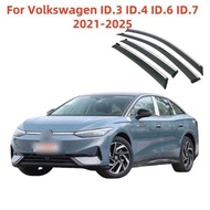 Window Visor Sun Rain Deflector Grds Awnings Shers Weathershield For VW ID.3 ID.4 ID.6 ID.7 2022 202