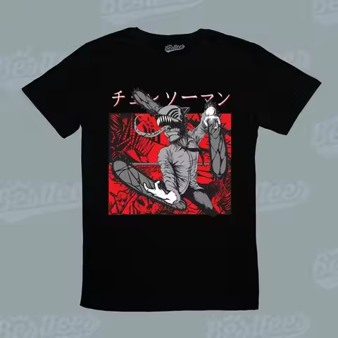 Kids / Men /Women Japanese Anime Manga Chainsaw Man Denji Monster Strike T-Shirt