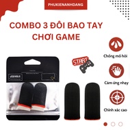 Combo of 3 Pairs of H3 Gaming Gloves Sweatproof Gaming Gloves