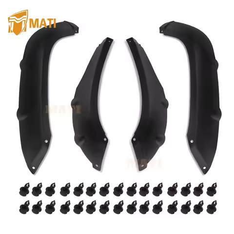 M MATI Fender Mud Guards for 2003-2023 Honda Rincon 680 650 TRX680 TRX650 61866-HN8-000ZA 61861-HN8-