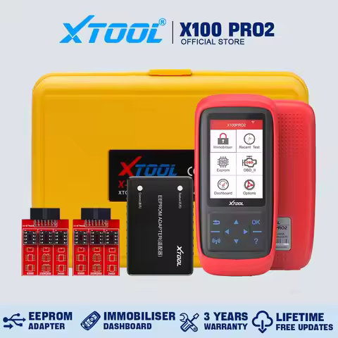 XTOOL X100 Pro2 OBD2 Automotive Scanner Key Programmer with EEPROM Adapter Code Reader Car Diagnosti