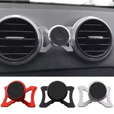 For Audi A3 S3 RS3 8P Sportback Car Phone Magnetic Holder Car Outlet Clip 360 Degree Adjust Mount Mo