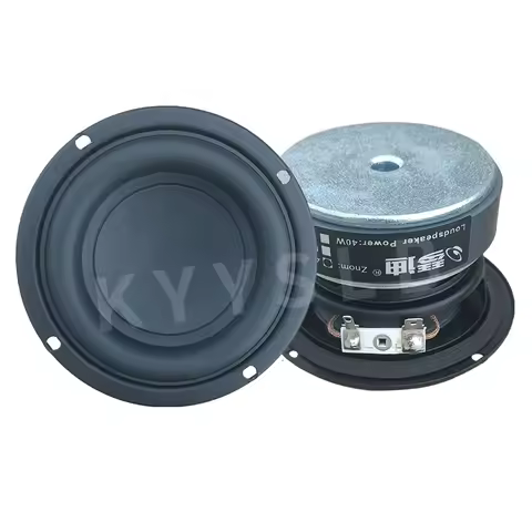KYYSLB 40W 3 Inch Speaker 3 Inch Subwoofer Speaker 3 Inch Heavy Subwoofer Fever Speaker Unit