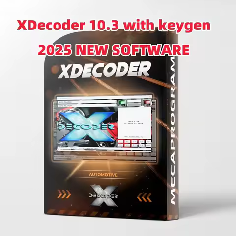 2025 New XDecoder 10.3 DTC Remover DTC OFF Delete Software Disable Error immo off DTCRemover diagnos