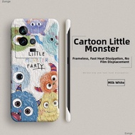 Monster Cartoon Hard Case Protective Shell for iqoo11 iqoo10pro iqoo9 iq8pro Drop Resistant