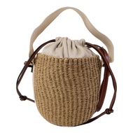 Chloe 藤料Small Woody Basket手挽肩背兩用袋