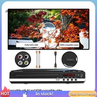 PP   DVD Player HD-compatible 21 Stereo Sound Effect AV Output Plug Play VCD CD Disc Media Player Video Accessories